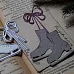 Нож "Фигурные коньки", 5х4,5 см (Scrapfriend)