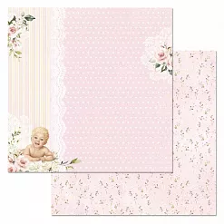 Набор бумаги 20х20 см "Кудряшка", 12 листов (ScrapMania)
