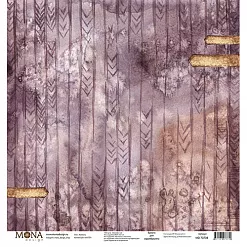 Набор бумаги 30х30 см "Hipster", 12 листов (MonaDesign)