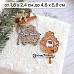 Нож "Сказка на Новый Год. Зеркало", 4,8х5,8 см (ScrapMania)