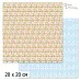20х20 Бумага "Весенние тюльпаны. Дизайн 5" (ScrapMania)