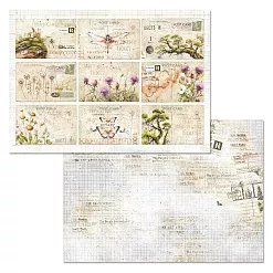 Набор бумаги А4 "Голос природы", 12 листов (ScrapMania)
