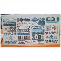 Набор высечек 30х30 см "Solitude" (Authentique) Набор высечек 30х30 см "Solitude" (Authentique)