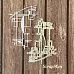 Нож "Геометрия 10, 7х11 см (Scrapman)