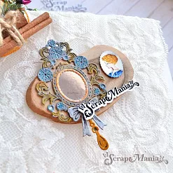 Нож "Сказка на Новый Год. Зеркало", 4,8х5,8 см (ScrapMania)