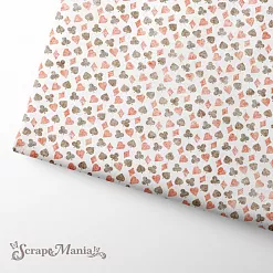 Отрез ткани 75х50 см "Алиса в сказке. Карточная колода" (ScrapMania)