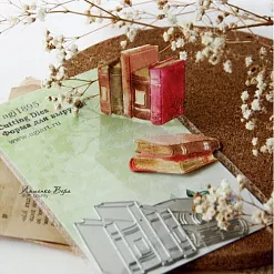 Нож "Любимые книги", 4,7х5 см (AgiArt) Нож "Любимые книги", 4,7х5 см (AgiArt)