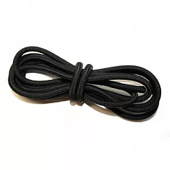 Шнур-резинка "Черная", диаметр 2,5 мм, длина 90 см