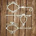 Набор украшений из чипборда "Вывески. Рамки 5" (Chipboards)