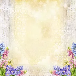 Бумага "Время тюльпанов. Все краски счастья" (ScrapMania)