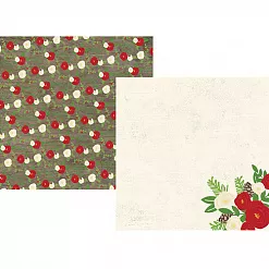 Бумага "Very merry. Season's greetings" (Simple Stories)