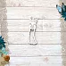 Чипборд "Ламы. Шейкер. Голова ламы маленькая" (ScrapMania) (ScrapMania)