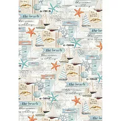 Набор веллума А4 "Summer Breeze", 6 листов (Ciao bella)