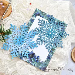 Нож "Снежинка большая 4", 7,4х7,4 см (ScrapMania)