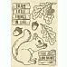 Набор деревянных украшений "Forest. Squirrel", 8х8,5 см (Stamperia)
