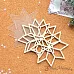 Шейкер "Новогодние гномы. Звезда большая", 9,6х9,6 см (ScrapMania)