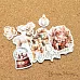 Набор высечек из бумаги "Золотой Новый Год", 39 шт (ScrapMania)