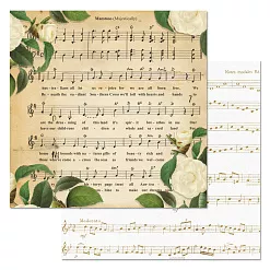 Бумага "Фономикс. Ноты. Соната №12" (ScrapMania) Бумага "Фономикс. Ноты. Соната №12" (ScrapMania)