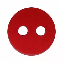 Набор пуговиц "Матовые", цвет красный (Gamma)