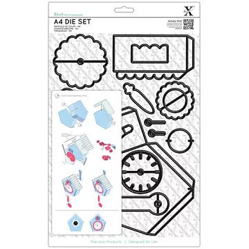 Нож "Часы с кукушкой", 20,5х19 см (DoCrafts)