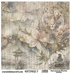 Веллум 30х30 см "Hatsune 5" (BellaLuna)