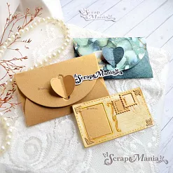 Нож "Конверты. До востребования", 12х14 см (ScrapMania)