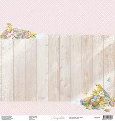 Бумага "Spring Melody. Лист 05" (Scrapodelie)