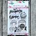 Набор штампов "Любовь начинается с кофе" (ScrapMania)