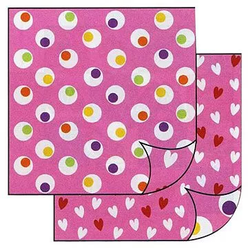 УЦЕНКА Бумага "Круги на розовом" (Stamperia)