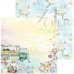 Бумага "Lady spring 4" (Zoju)