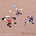 Набор высечек из бумаги "Шайбу! Шайбу!", 41 шт (ScrapMania)