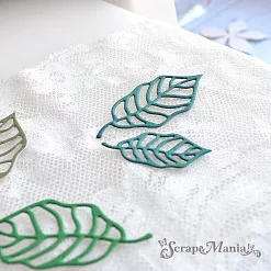 Нож "Листья", 4,6х4,3 см (ScrapMania)