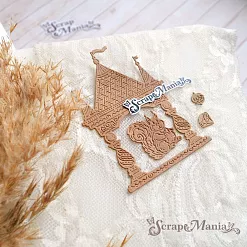 Нож "Русские сказки. Белочка", 6х9 см (ScrapMania)