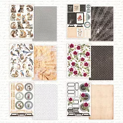 Набор бумаги А5 "Colorful days. Для вырезания", 18 листов (DreamLight Studio)