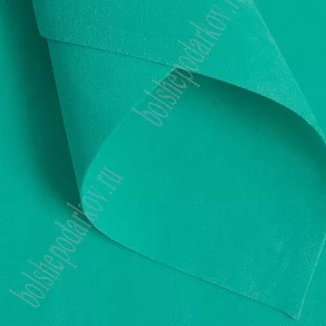 Отрез замши А4 "Двухсторонняя. Аквамариновая"