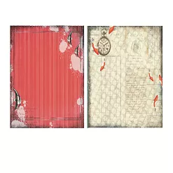 Набор бумаги А4 см "Главная палуба" 8 листов (Эклектика)