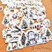 Набор высечек из бумаги "Сочельник", 36 шт (ScrapMania)