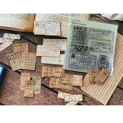 Штамп "Счастливые билеты", 6,9х3,7 см (AgiArt) Штамп "Счастливые билеты", 6,9х3,7 см (AgiArt)