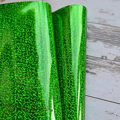 Отрез экокожи 30х69 см "Глянцевый глиттер. Зеленый" (Pty Китай) Отрез экокожи 30х69 см "Глянцевый глиттер. Зеленый" (Pty Китай)