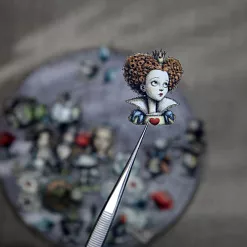 Набор тканевых высечек "Алиса и Чеширский кот", 32 шт (ScrapMania)