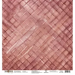 Набор бумаги 30х30 см "Hipster", 12 листов (MonaDesign)