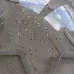 Пластиковая заготовка с глиттером "Звёздочка с золотом", 10 см (ScrapBerry's)