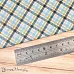 Отрез ткани 75х50 см "Идеальный мужчина. Клетка" (ScrapMania)