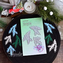 Нож "Веточки ели" 4х5,5 см (Agiart)