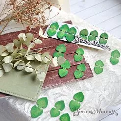 Нож "Эвкалипт. Листья", 1,4х2,8 см (ScrapMania)