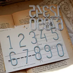 Нож "Цифры Нонна", 3,2 см (Scrapfriend)