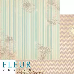 Бумага "Зимние чудеса. Золотистая дымка" (Fleur-design)