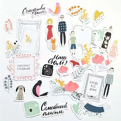 Набор вырубок "Семейный альбом" (Polkadot)