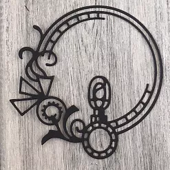 Нож "Механические иллюзии. Рамка 1", 8,9х8,7 см (ArtScrap)