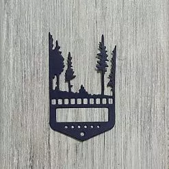 Нож "Лес", 4х7 см (ArtScrap) Нож "Лес", 4х7 см (ArtScrap)